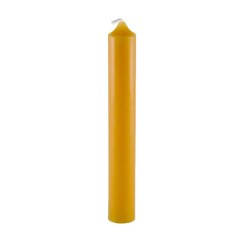 Honey Candles - 100% Pure Beeswax -  6" Tube